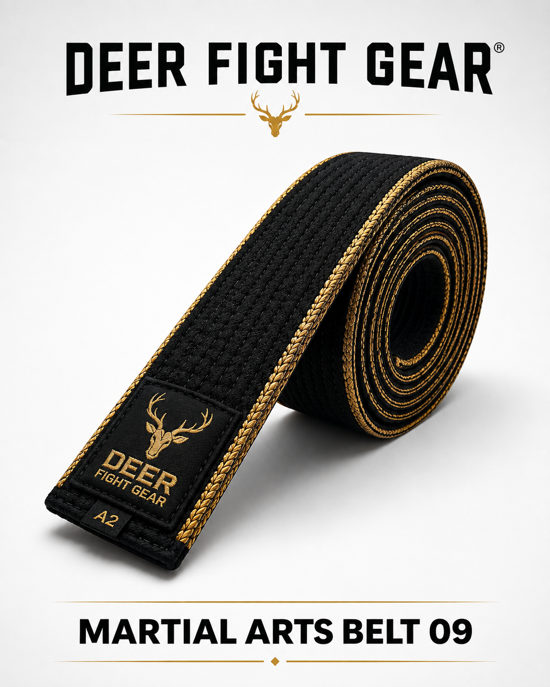 Black Gold Edge Elite Belt