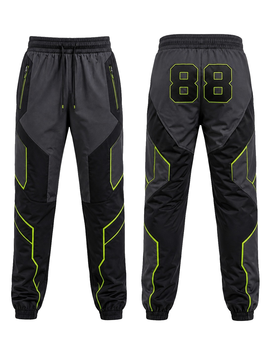 Custom Trousers Charcoal Neon manufactured by Deer Fight Gear