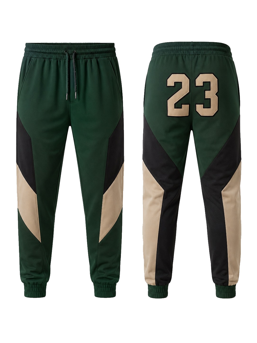 Custom Trousers Green Tan manufactured by Deer Fight Gear